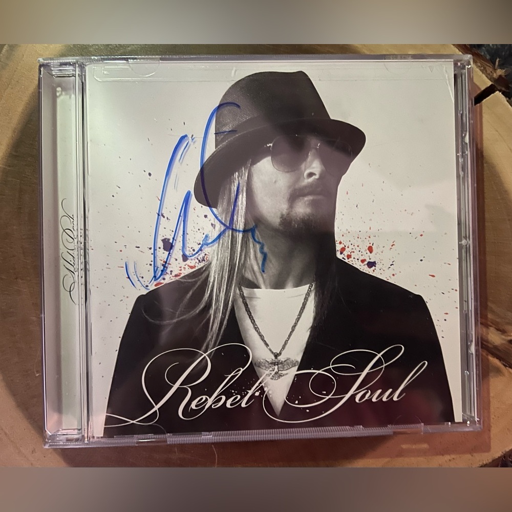Kid Rock Signed Unopened Rebel Soul CD